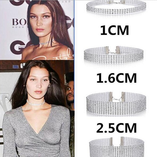 Diamond Necklace Clavicle Chain Neck Chain